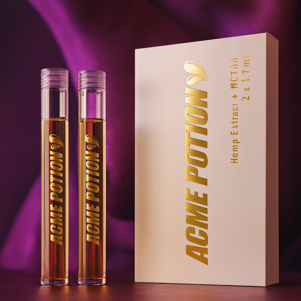 ACME POTION のオイル2本と外箱